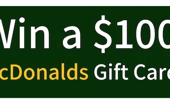 Win a $100 McDonalds Gift Card