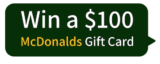 Win a $100 McDonalds Gift Card